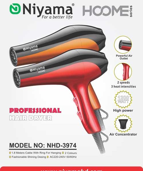 NHD-3974 Hoome Series Hair Dryer