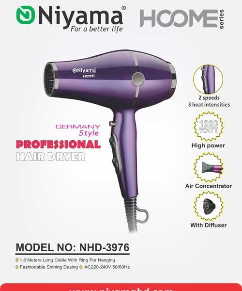 NHD-3976 Hoome Series Hair Dryer